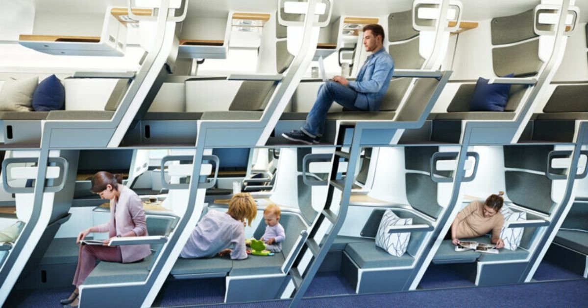 2 77.jpg?resize=1200,630 - The Future Of Economy Flights May Be Double-Decker Seats On Planes