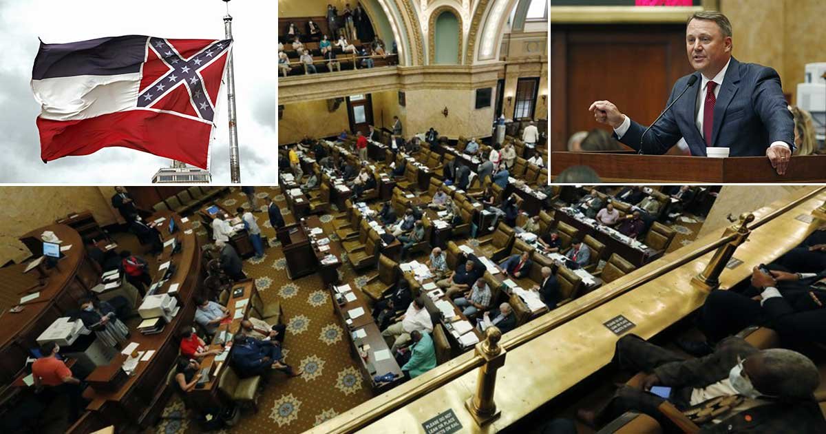 2 panel 1.jpg?resize=1200,630 - Mississippi Lawmakers Vote To Erase Confederate Emblem From State Flag