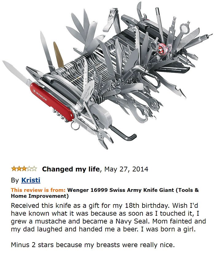 funny Amazon reviews