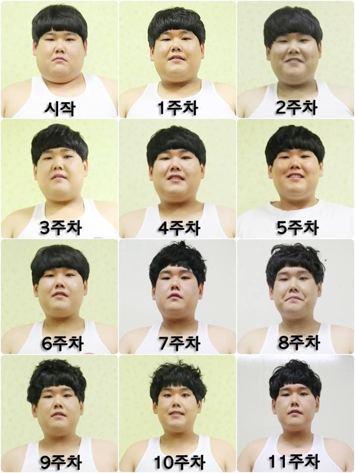 다이어트 얼굴 변화.jpgif | 인스티즈