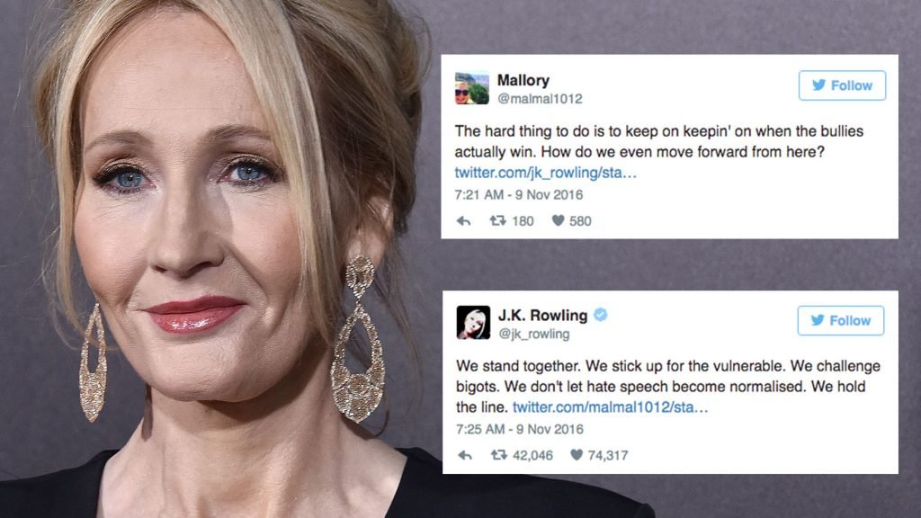 JK Rowling Tweets storm the internet