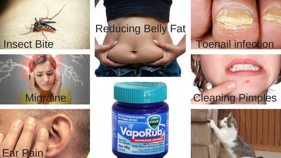 uses for vicks vapor rub