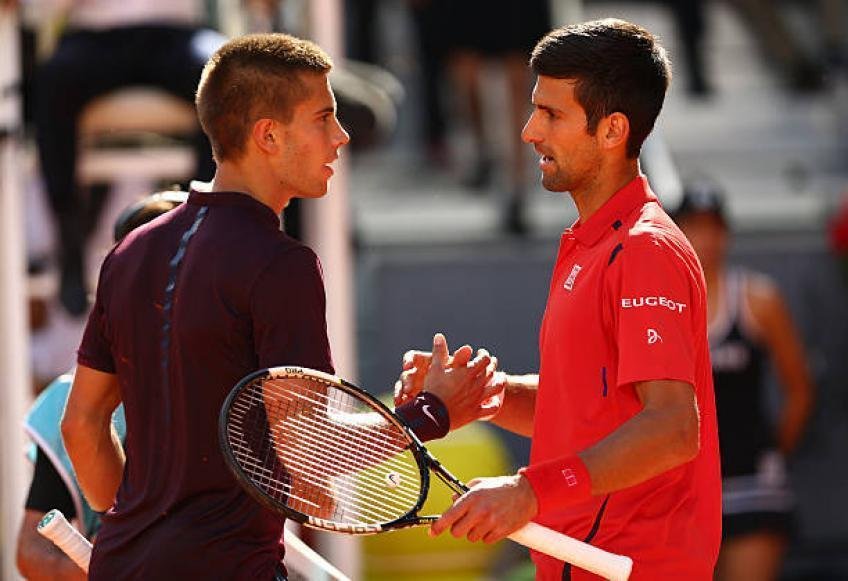 Novak Djokovic: es una gran batalla, felicidades a Borna Coric por ...