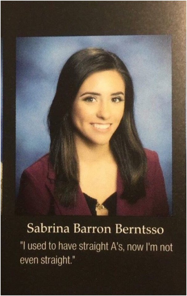 funny yearbook quotes