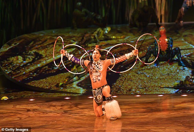 Montreal-based circus arts show company temporarily suspended its productions around the world in March because of the coronavirus outbreak. The show Totem is shown here