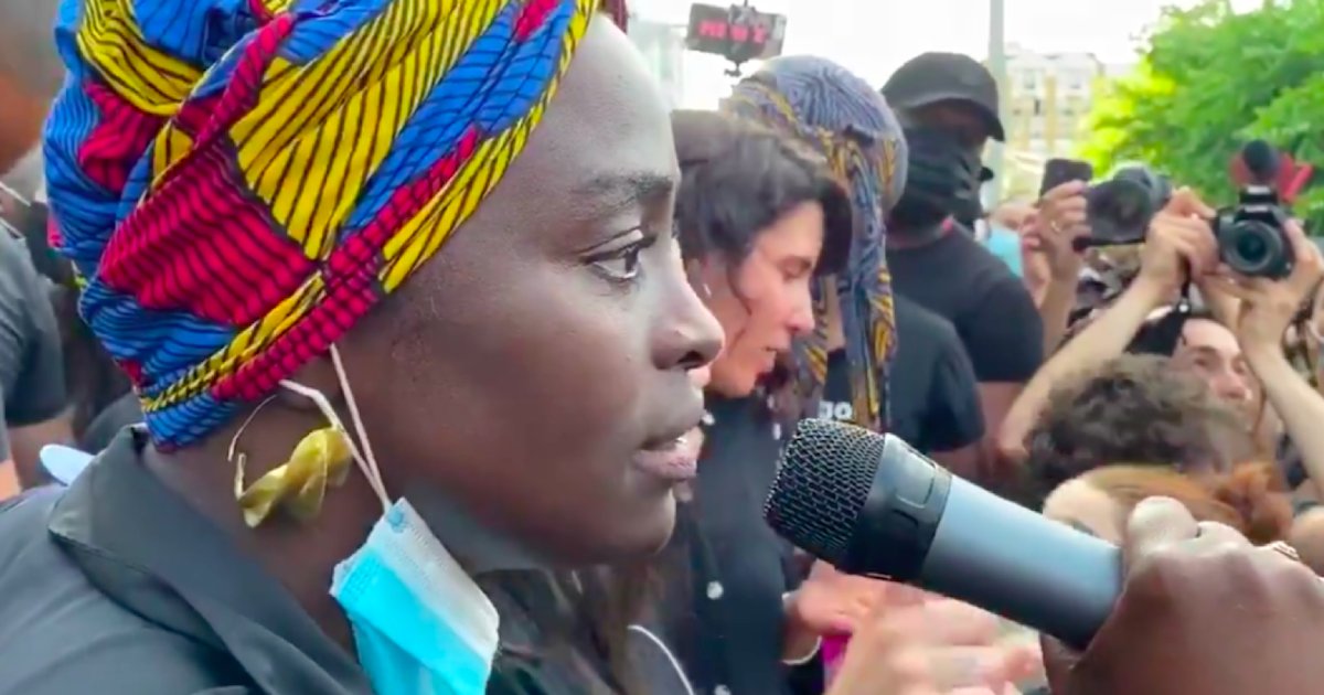 aissa maiga.png?resize=1200,630 - L'actrice Aïssa Maïga a prononcé un discours percutant lors de la manifestation contre les violences policières