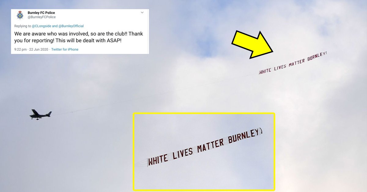 asdfdasf.jpg?resize=412,232 - Burnley FC Apologise After "White Lives Matter" Banner Flown Over Manchester City's Stadium