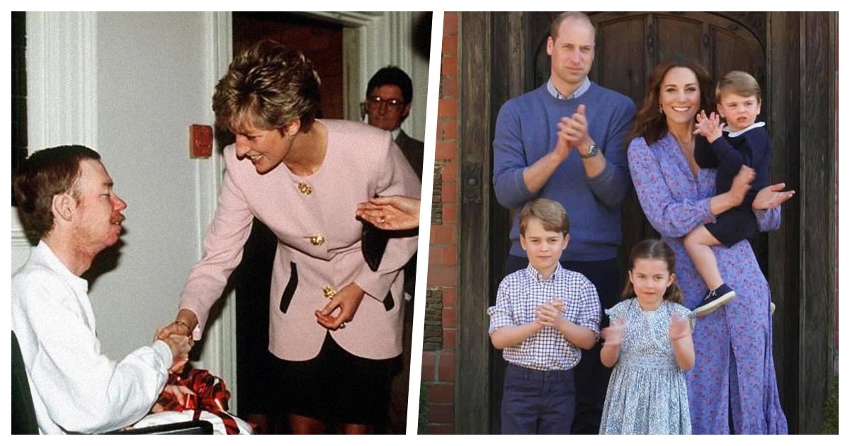 collage 32.jpg?resize=1200,630 - Prince William and Kate Middleton Will Likely Learn From Princess Diana On How To Return to a 'New Normal'