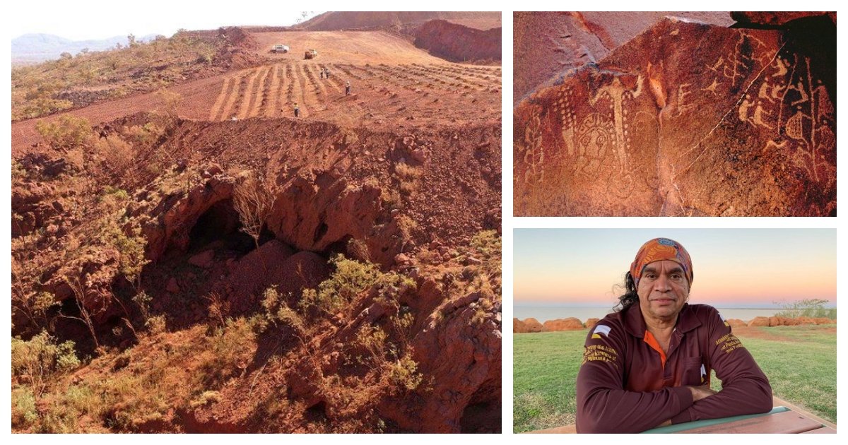 collage 4.jpg?resize=1200,630 - Mining Company Apologizes For Blowing Up Important Aborigine Cave in Australia