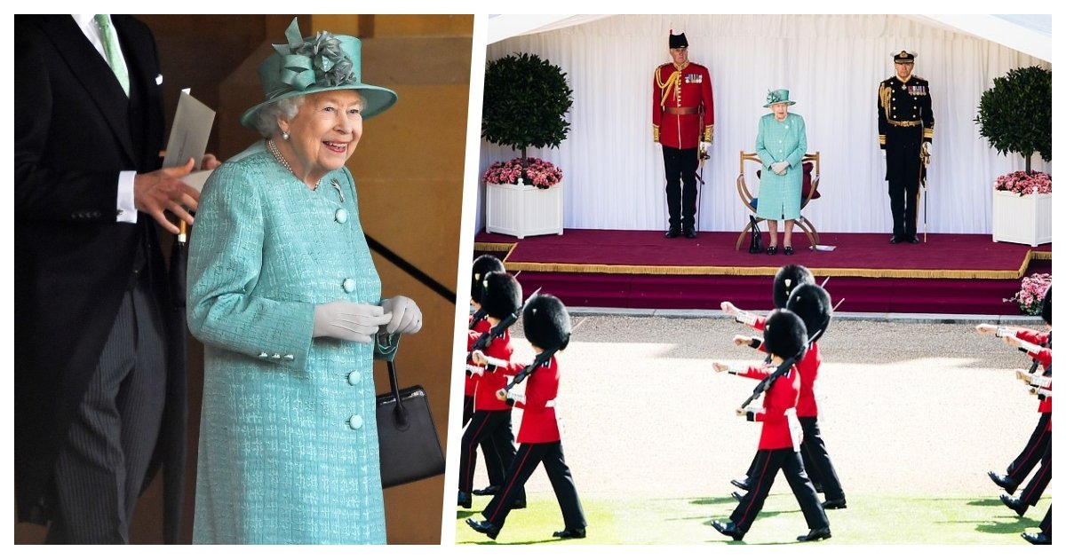 collage 41.jpg?resize=1200,630 - Queen Elizabeth Attends First Public Ceremony Since the Outbreak of Covid-19