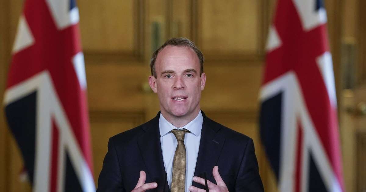 ec8db8eb84ac 1 14.jpg?resize=412,275 - Dominic Raab Will Only Kneel For Queen And Wife - Secretary Mocks BLM