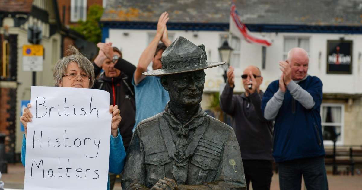 ec8db8eb84ac 2 8.jpg?resize=412,232 - Scout Founder's Statue Is The Next In Demolition Line As Cultural Purge Rages On In UK