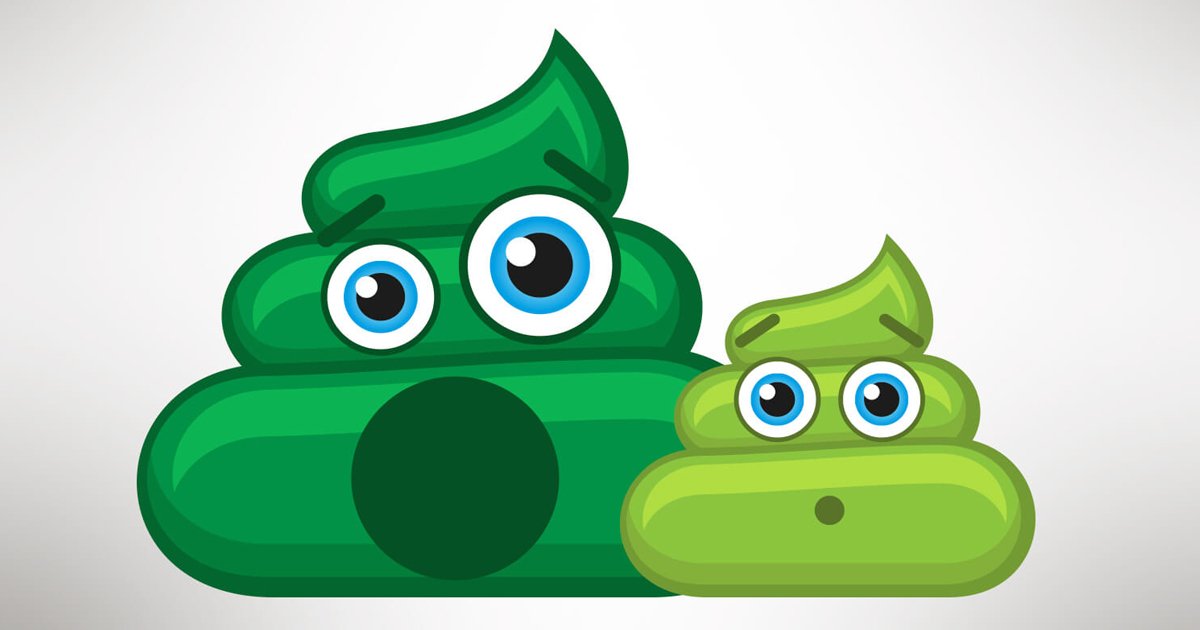 green poop.jpg?resize=412,275 - Green Poop Exists And Here Are The 7 Most Common Causes Why
