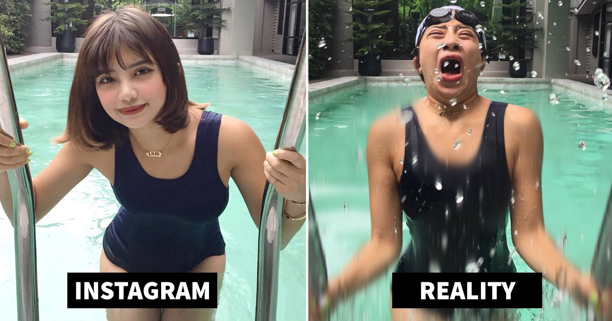 instagram vs reality.jpg?resize=412,275 - Instagram Vs Reality: Unraveling The Truth Behind Unrealistic Pics