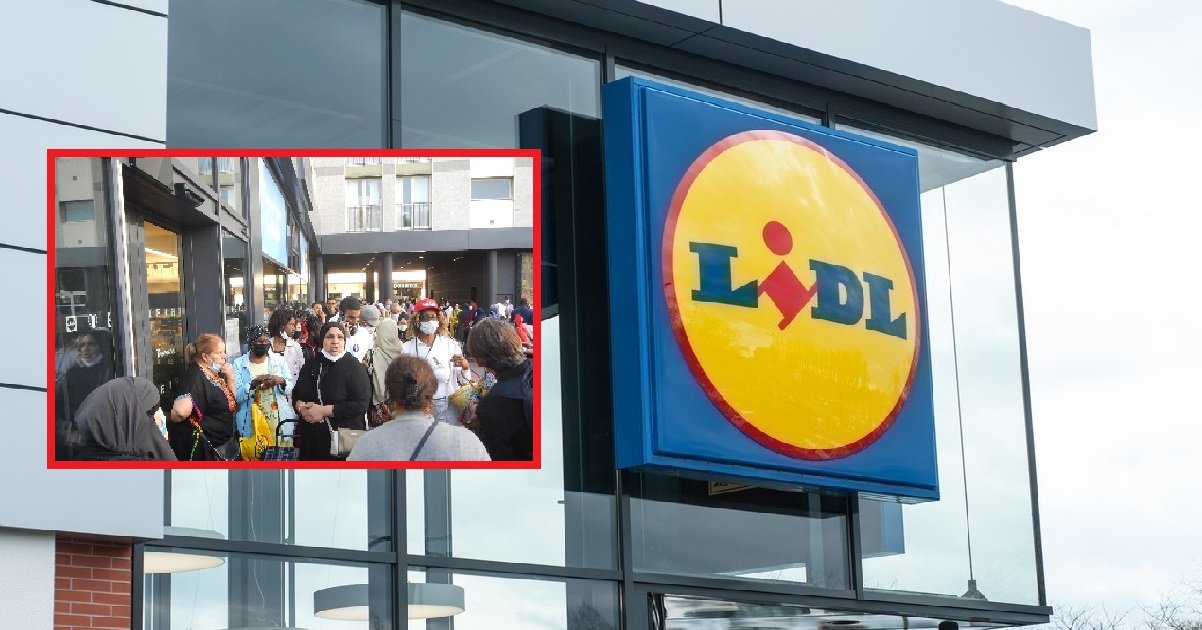 lidl.jpeg?resize=412,275 - L'ouverture du nouveau LIDL de Villeneuve-la-Garenne a attiré beaucoup de monde