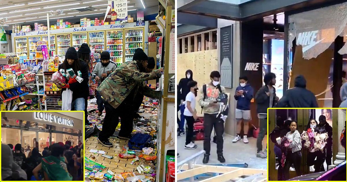 looting nyc.jpg?resize=412,232 - Worst Night Of Looting In NYC As Stores Witness Over 2,330 Burglary Incidents On Monday Night