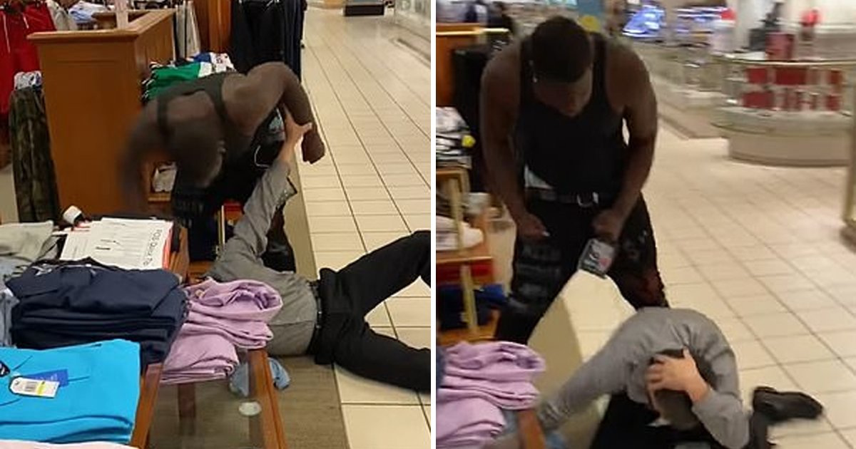 macys employee attacked.jpg?resize=412,232 - 18-Year-Old Charged with Felony Assault for Attacking a White Macy's Employee
