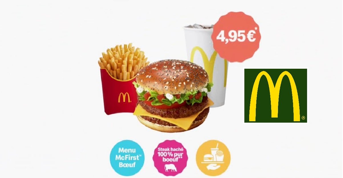 mc first.jpg?resize=412,232 - Petit Plaisir: McDonald's vient d'annoncer le retour du menu McFirst