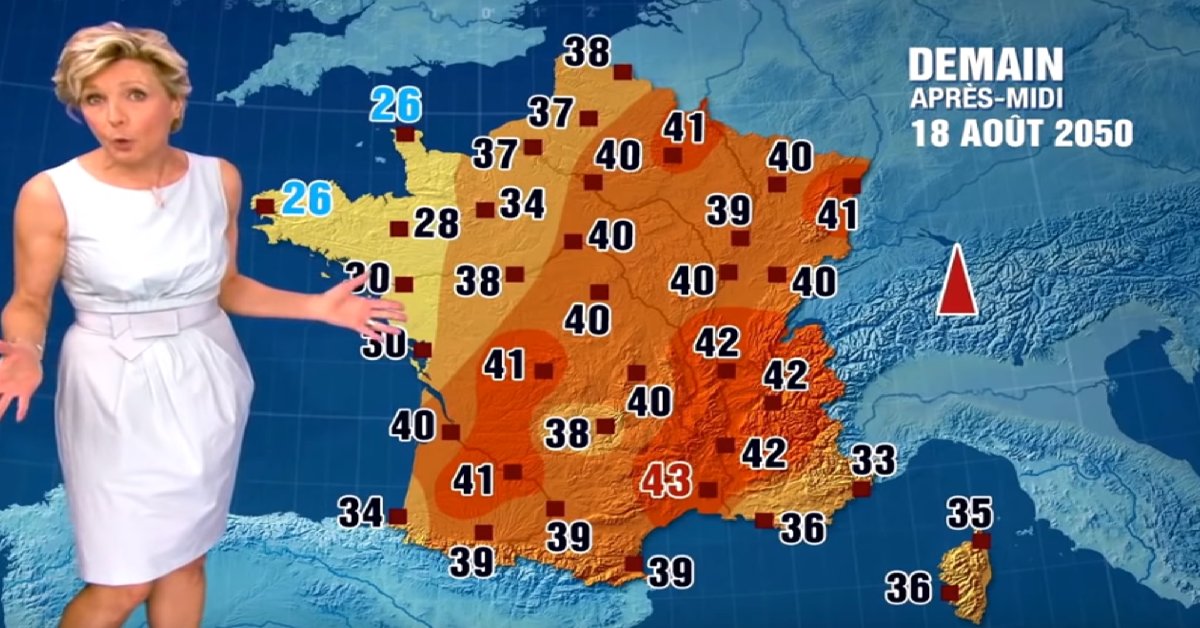 meteo.png?resize=412,275 - Avec le réchauffement climatique, à quoi ressemblera la météo en France en 2050 ?