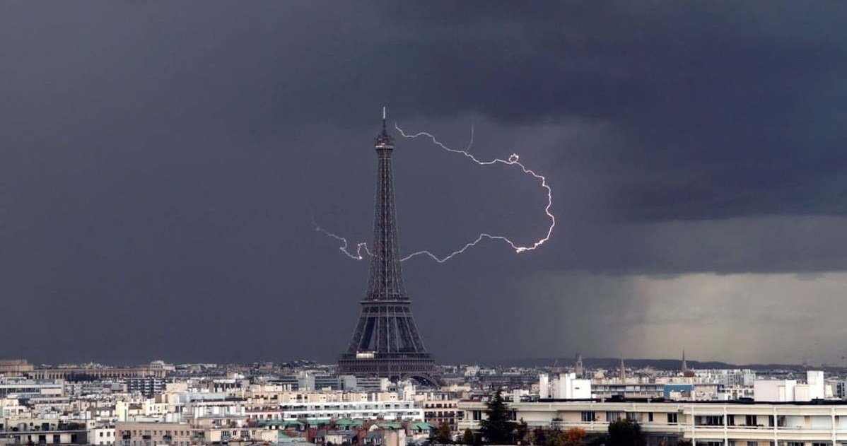 orage.jpg?resize=1200,630 - Intempéries: hier soir, un violent orage de grêle a frappé l'Ile-de-France