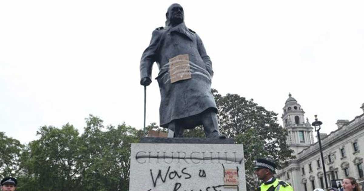 pa1.jpg?resize=412,232 - Black Lives Matter Organizer Calls To Bring Down Winston Churchill's Statue