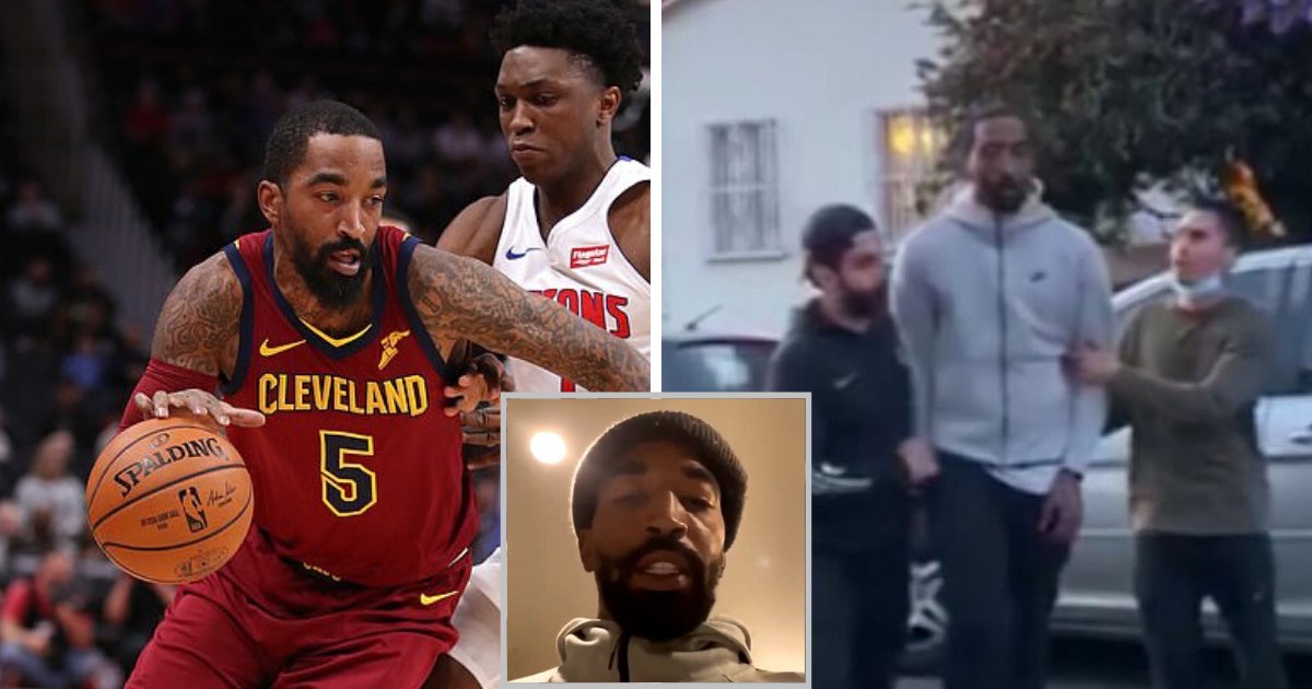 smith4.png?resize=412,275 - NBA Star J.R. Smith Was Filmed Kicking A Protester After He 'Smashed His Car' During George Floyd Protests In LA