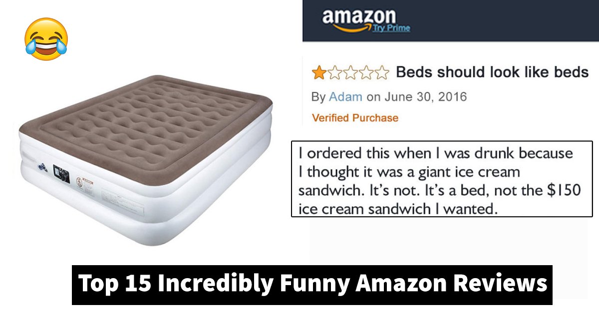 top 15 incredibly funny amazon reviews.jpg?resize=412,232 - Top 15 Incredibly Funny Amazon Reviews That You Can't Miss