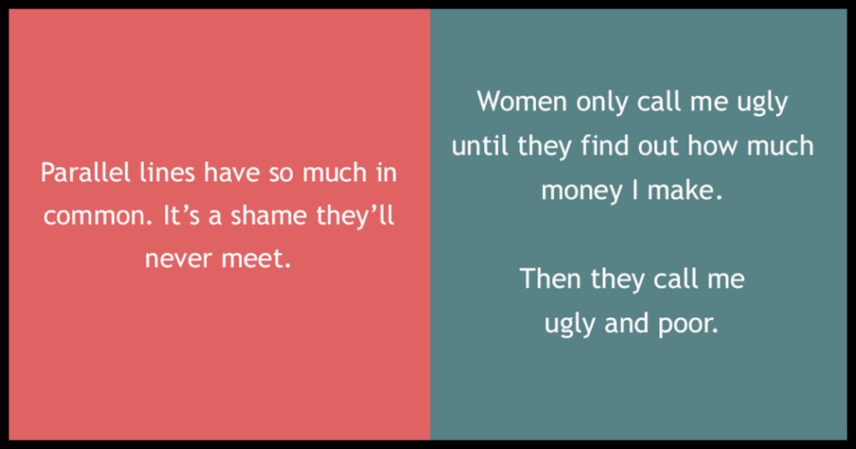 two liner jokes.jpg?fit=1024%2C538&ssl=1&strip=all - 17 Hilarious Two Liners That Make Up The Bestest Jokes Ever
