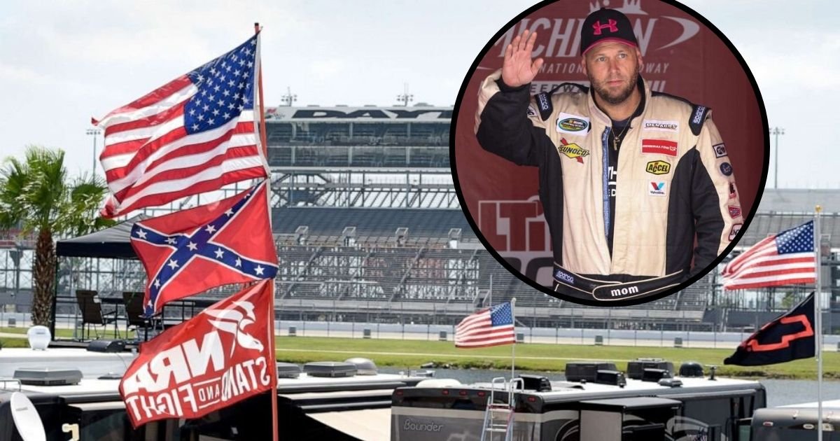 untitled design 12.jpg?resize=1200,630 - NASCAR Driver Determined To Quit Racing After The Ban Of Confederate Flags