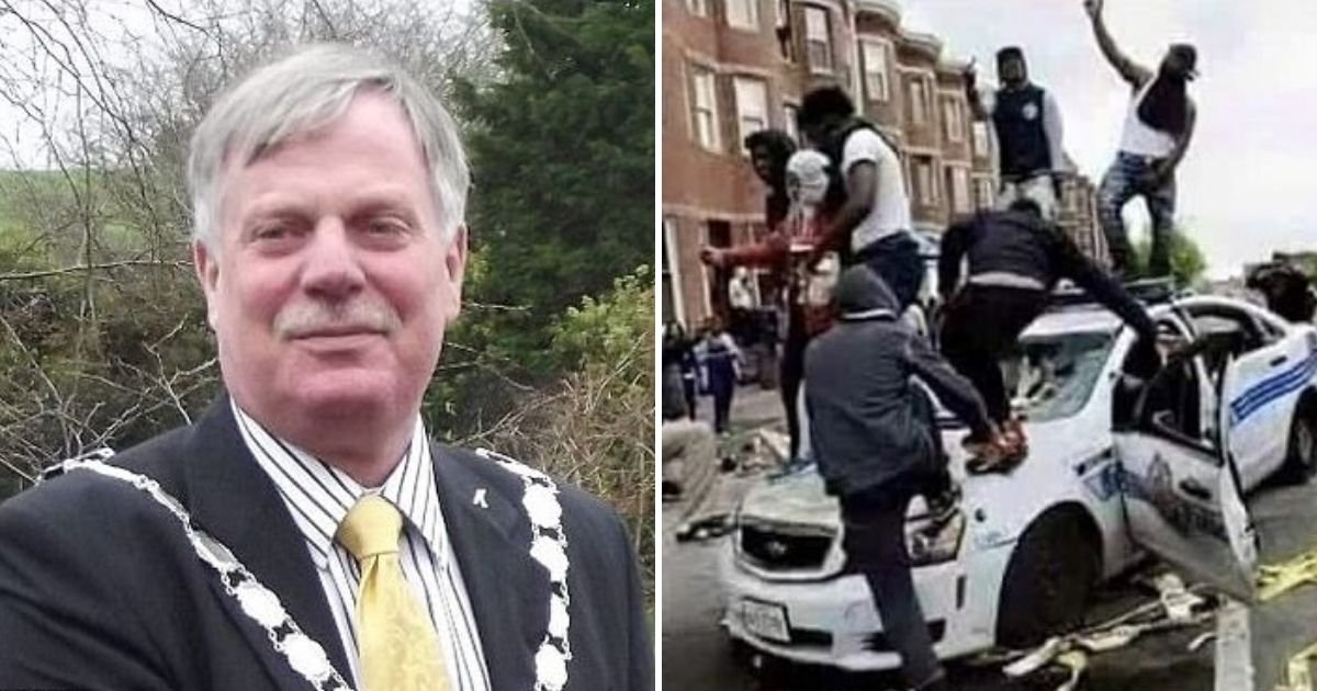 untitled design 2 18.jpg?resize=412,232 - Former Mayor Compared BLM Protesters To Monkeys With Side-By-Side Pictures