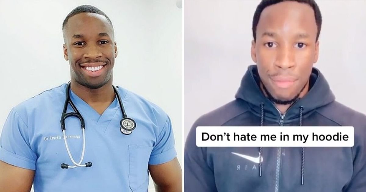 untitled design 7 2.jpg?resize=412,232 - Emergency Doctor Urged People Not To Fear Him When He Is Wearing A Hoodie