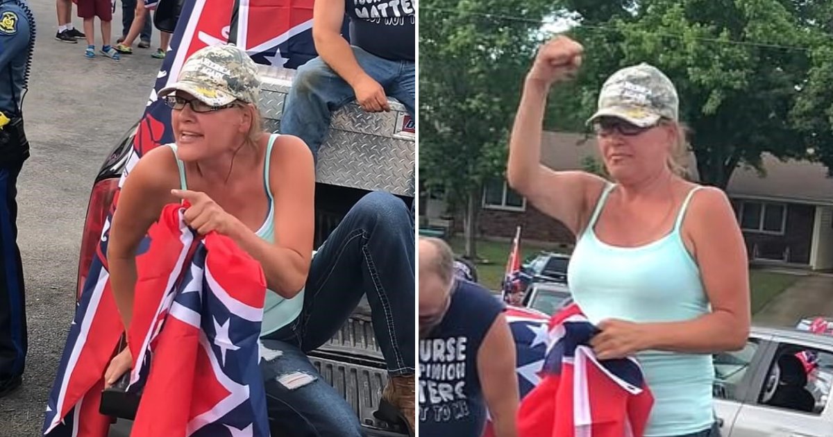 woman6.png?resize=412,232 - Woman Tells BLM Supporters She Will 'Teach Her Grandkids To Hate Them All'