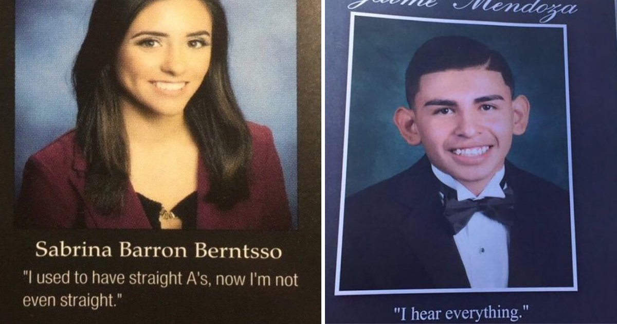 yearbook quotes.jpg?resize=1200,630 - 12 Funny Yearbook Quotes That Will Make You Laugh Out Loud