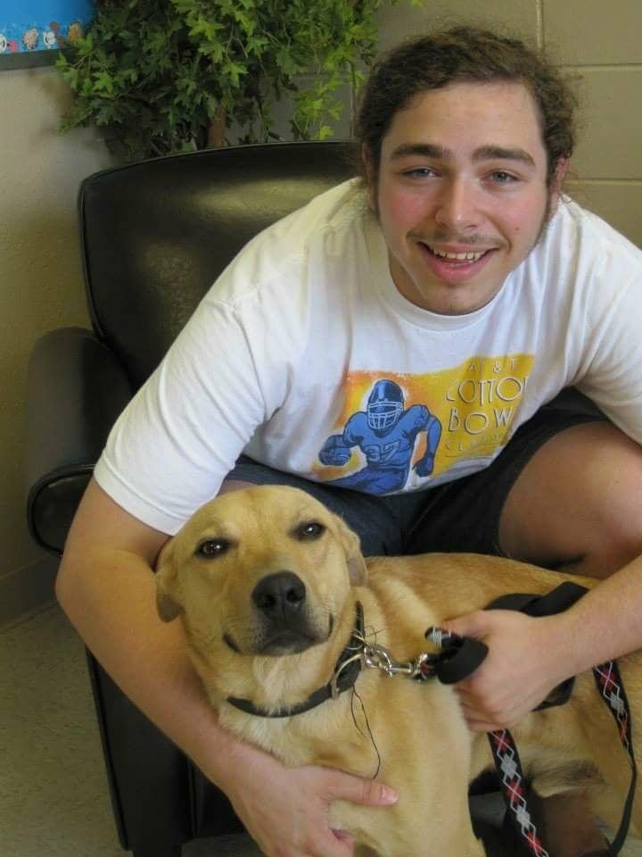 Post Malone without tattoos