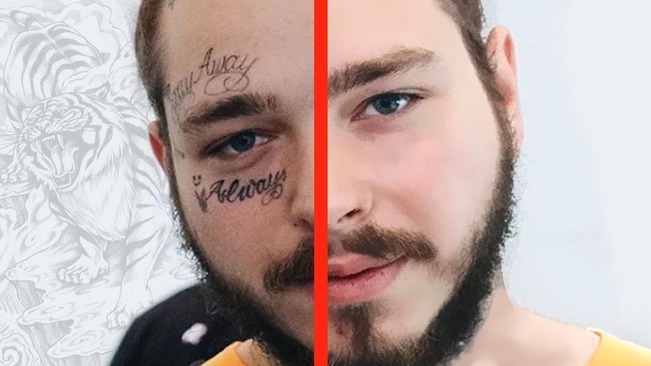 Post Malone Without Tattoos Exists And The World Can T Unsee It   2452192 Maxresdefault 1593713271 