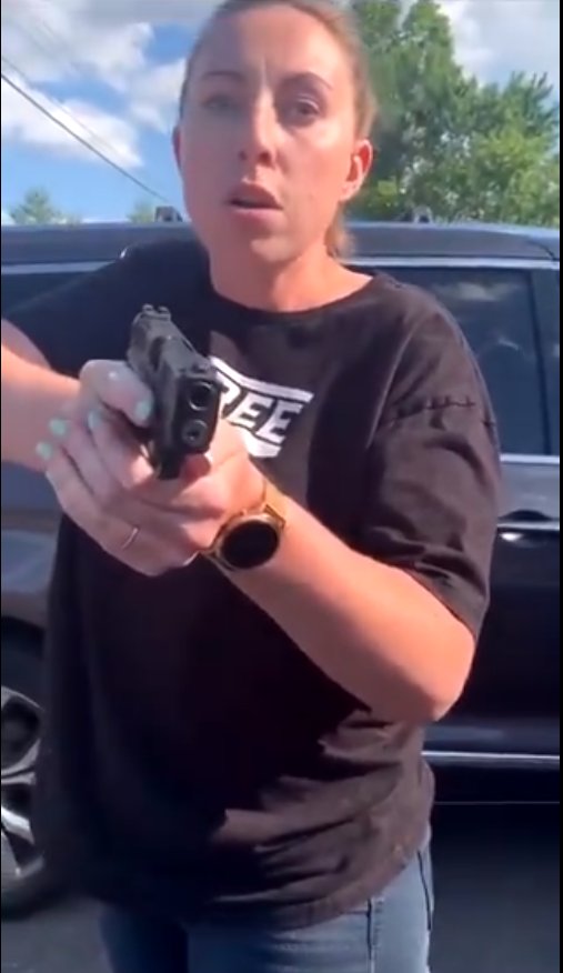 Video shows white woman drawing gun on Black mother, daughter ...