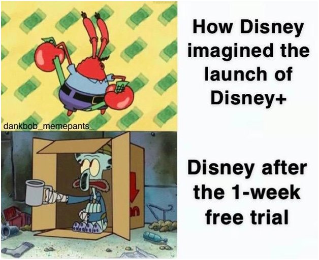 Hilarious Disney Plus Memes That Celebrate The Star ...
