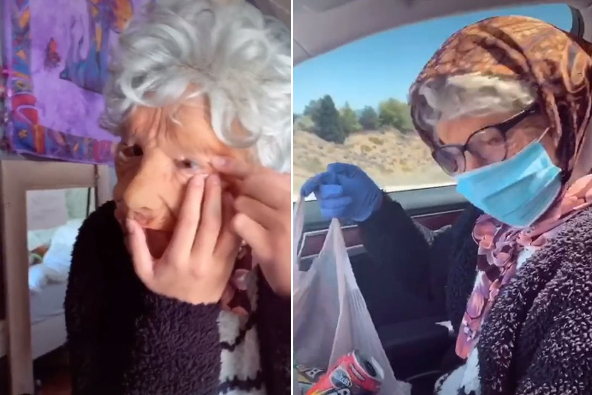 Teens are dressing up as mask-wearing grandmas to score alcohol