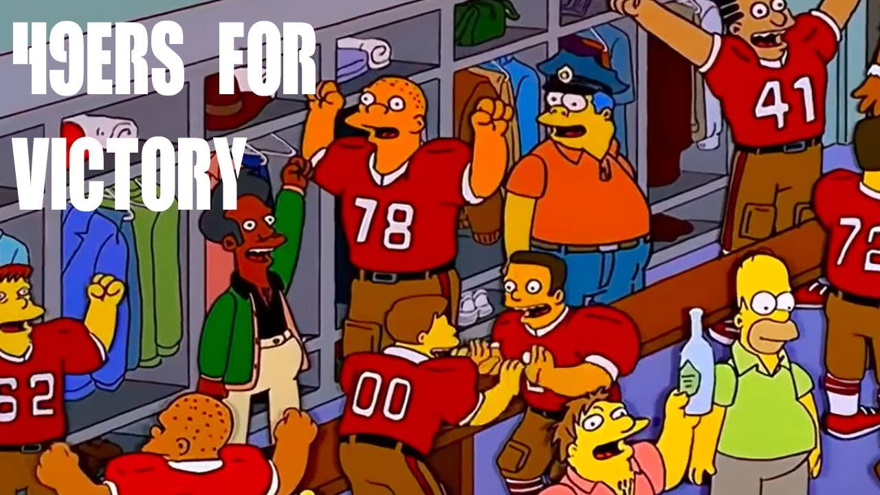 simpsons predict 49ers