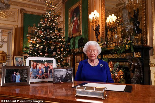 According to Finding Freedom, the couple considered it a snub that their picture was absent from the desk in the Green Drawing Room at Buckingham Palace from where the Monarch give her traditional annual address