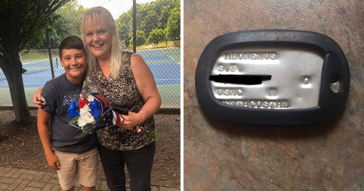 6 37.jpg?resize=1200,630 - Boy Finds a Veteran's Dog Tag And Returns It To His Family 46 Years After His Death