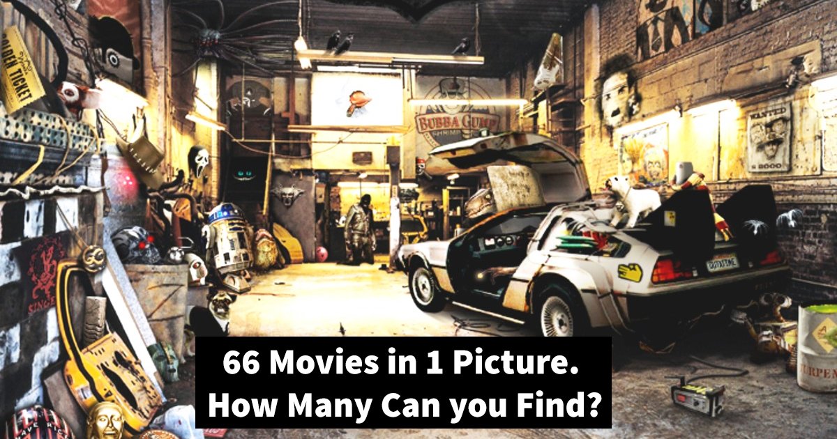 66 movies picture.jpg?resize=412,275 - Cinema Buffs Are Putting Skills To Test In This 66 Movie Picture Challenge