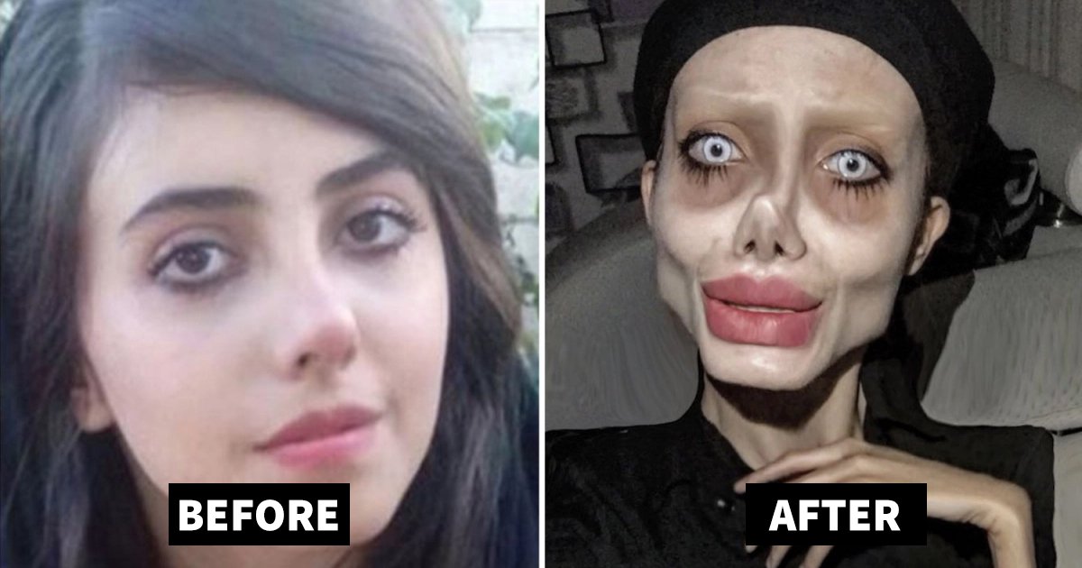 angelina jolie.jpg?resize=412,275 - Gruesome Angelina Jolie Look Alike Is Finally Revealing Her True Self