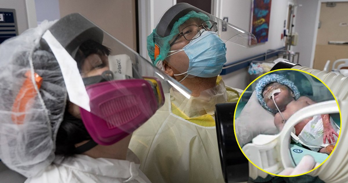 babay during covid.jpg?fit=1024%2C538&ssl=1&strip=all - Miracle Baby: Columbian Woman Gives Birth While In COVID-19 Coma
