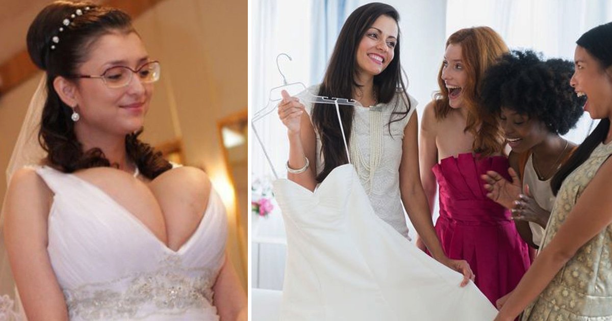bride giant boobs.jpg?resize=1200,630 - ‘Insecure’ Bride Fires Younger Sister As Bridesmaid Over Giant Boobs