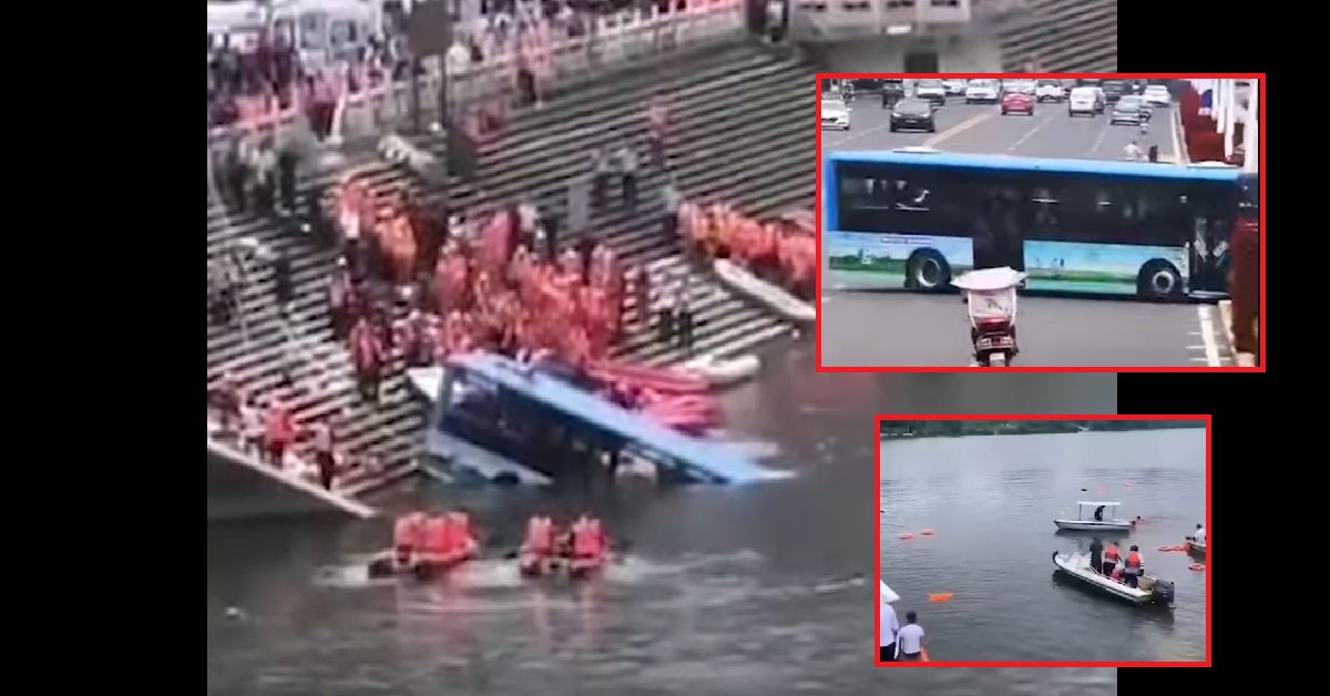 bus.png?resize=412,275 - Un bus change soudainement de direction et plonge tout droit dans un lac