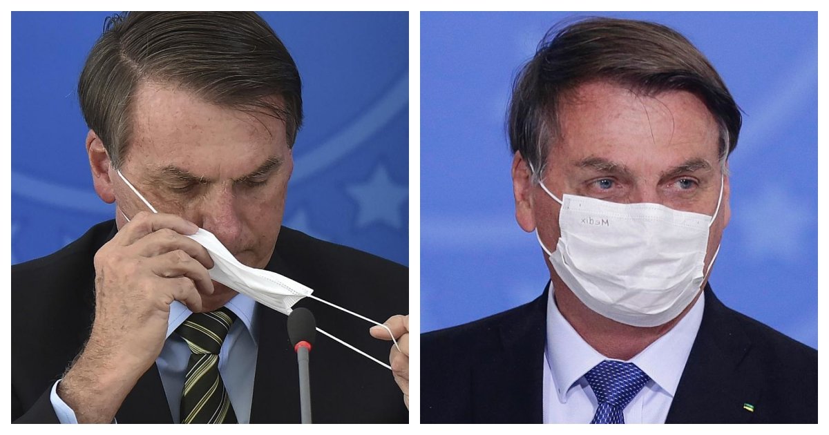 collage 21.jpg?resize=1200,630 - Brazilian President Tests Positive for Covid-19 After Downplaying Its Risks For Months