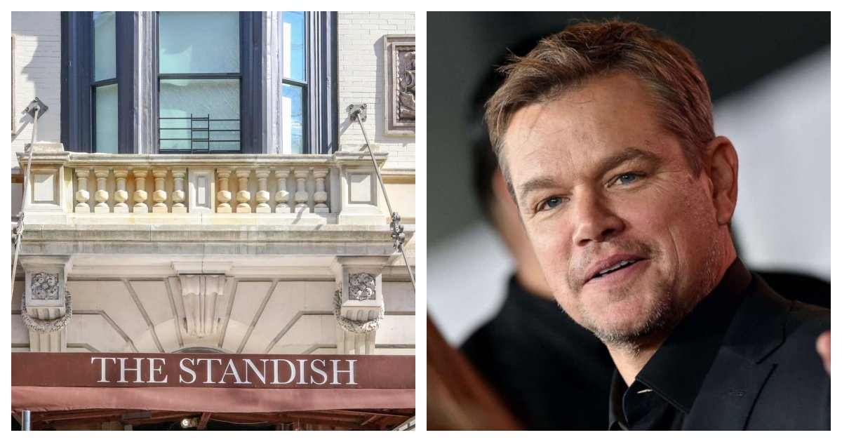 collage 41.jpg?resize=1200,630 - Matt Damon Blocks An Entire Street To Move Into His $16.5 Million Penthouse in Brooklyn