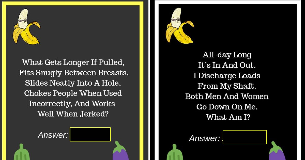10 Dirty Minded Riddles That Redefine Adult Brain Teasers