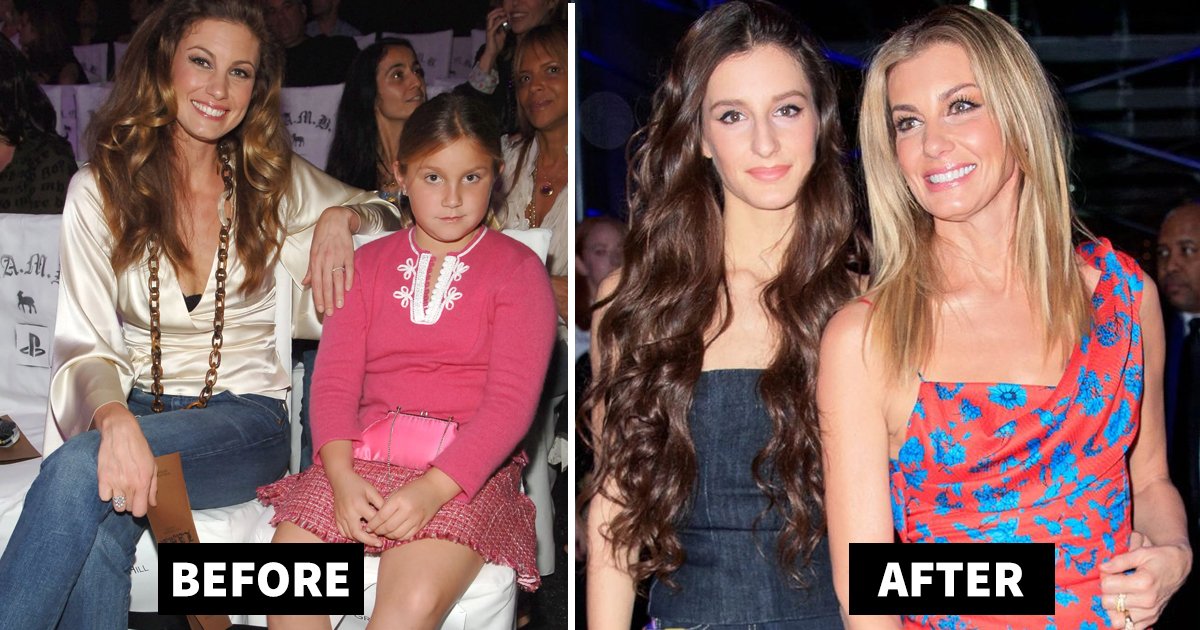 faith hills daughter audrey.jpg?fit=1024%2C538&ssl=1&strip=all - Faith Hill’s Daughter Audrey Is Her Mini Version At Versace Fashion Show